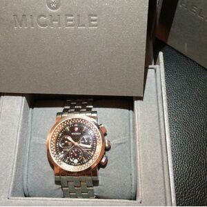 Authentic Michele Watch w/box & booklet